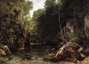 The Shaded Stream Gustave Courbet